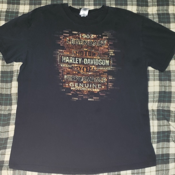 Harley Davidson black tee shirt - Picture 2 of 5
